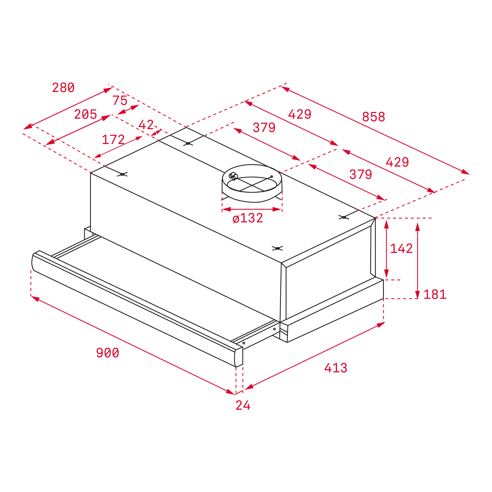 TL 9310 BUILD-IN PULLOUT TYPE FILTER