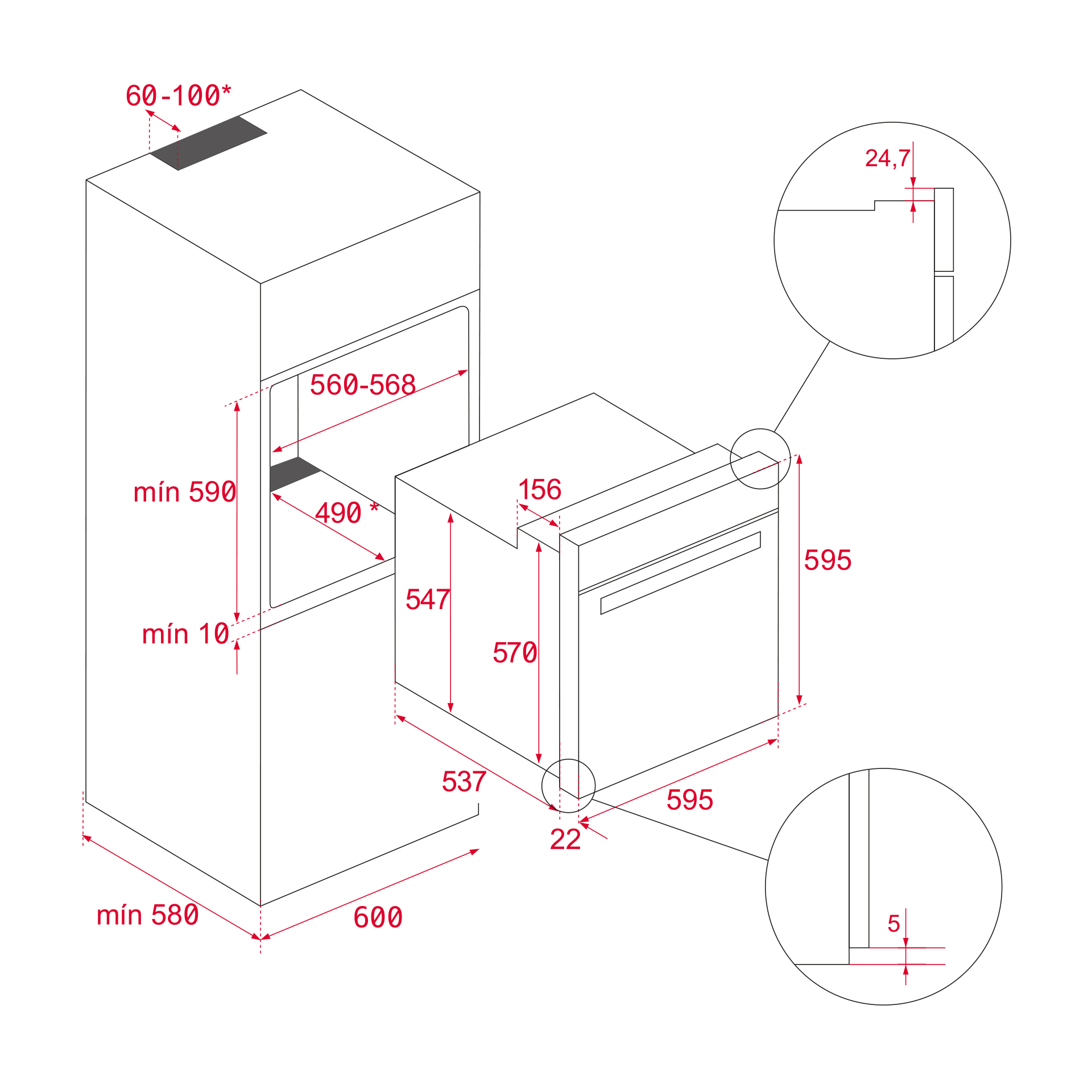 HBB 435 STANDARD OVEN